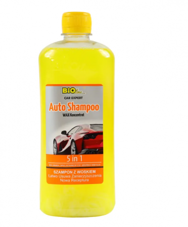 Spuma si detergenti auto - Sampon auto, cu ceara, BioLine 500 ml