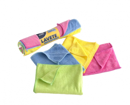 Set 4 Lavete Microfibra Sonic Clean 40x 30cm [1]