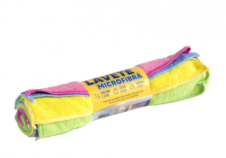Perii si lavete - Set 4 Lavete Microfibra Sonic Clean 40x 30cm