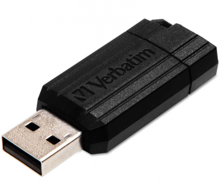 Stick Usb 128 Gb Verbatim PinStripe [1]
