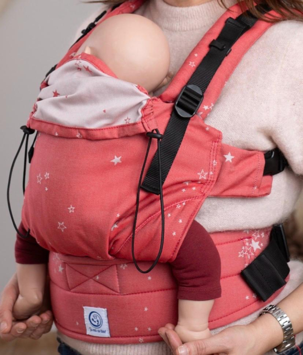 Baby ajustabil Nido Dreaming Stars Marsala [2]