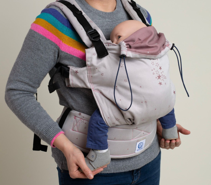 Baby ajustabil Nido Dreaming Stars Dirty Rose Light [2]