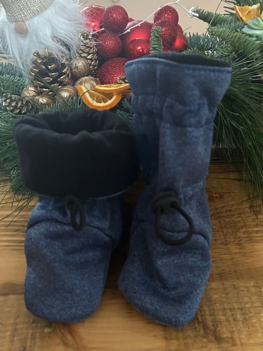 Botosei babywearing Bleumarin melange [3]