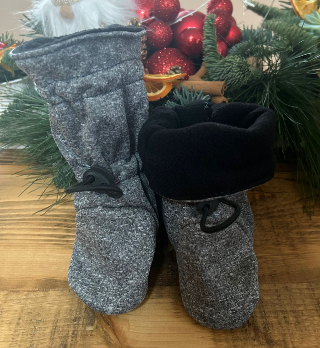 Botosei babywearing Gri melange [3]