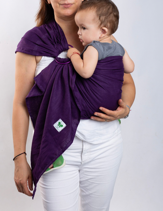 Sling cu inele din IN Organic plum [3]