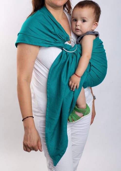 Sling cu inele din IN Organic warm teal [2]