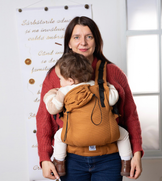 Ssc Mama baby ajustabil Caramel Waffle S4NG [2]