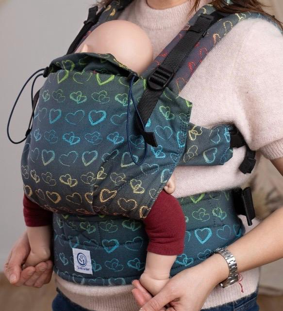 Ssc Mama baby ajustabil Nido Rainbow Hearts [2]