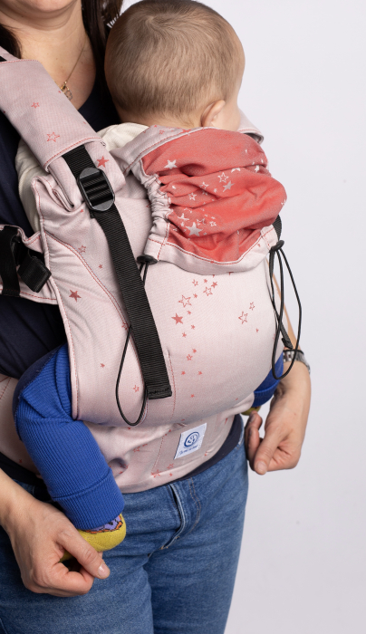 Ssc Mama baby ajustabil Dreaming Stars Light Marsala S4NG [3]