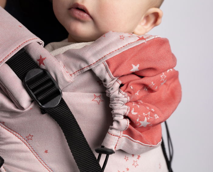 Ssc Mama baby ajustabil Dreaming Stars Light Marsala S4NG [2]