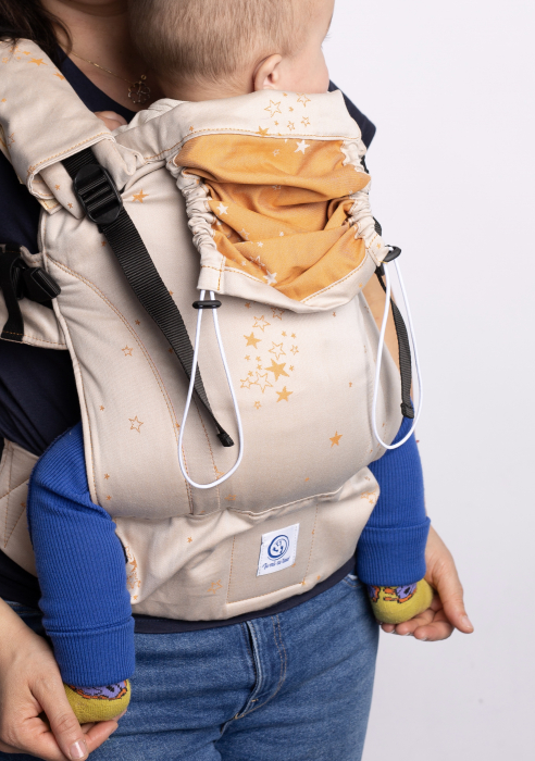 Ssc Mama baby ajustabil Dreaming Stars Light Ocru S4NG [3]