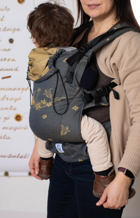 Ssc Mama baby ajustabil Gold Glow Butterfly wrap conversion S4NG [3]