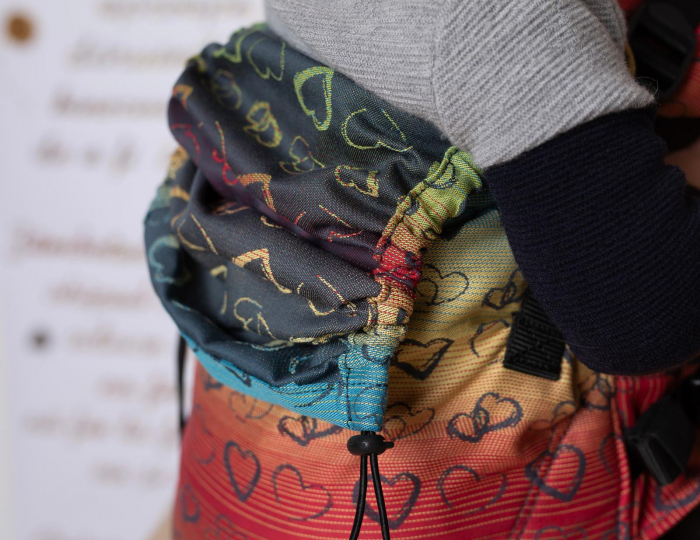 Ssc Mama baby ajustabil Inimi Colorate wrap conversion S4NG [3]