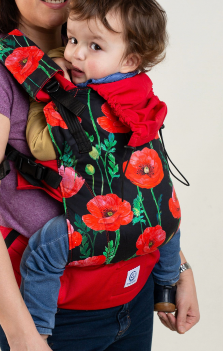 Ssc Mama baby ajustabil Red poppy S4NG [3]