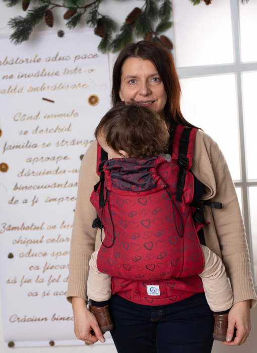 Ssc Mama baby ajustabil Redilicious Hearts wrap conversion S4NG [2]