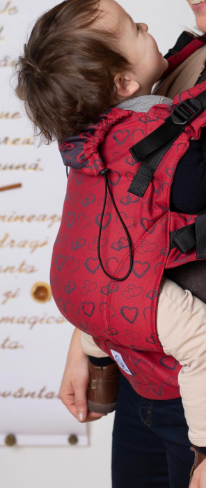 Ssc Mama baby ajustabil Redilicious Hearts wrap conversion S4NG [3]