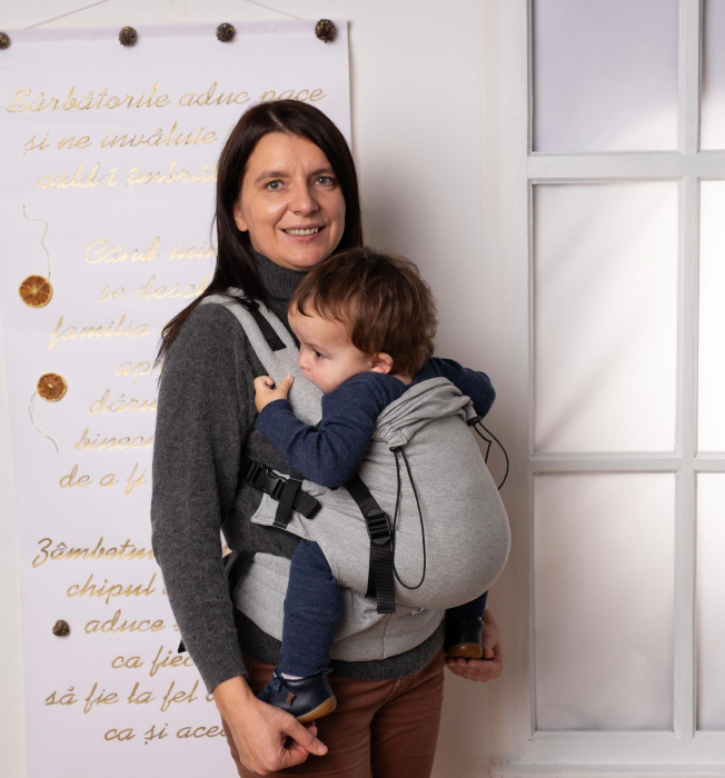 Ssc Mama Bobocel Gri melange S4NG Interlock [3]