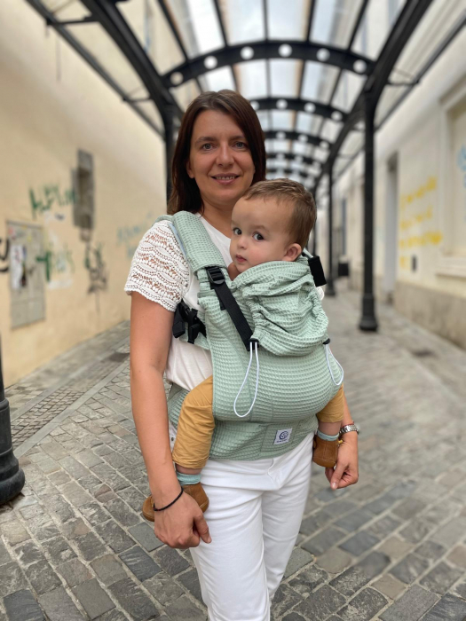 Ssc Mama baby ajustabil Old Green Waffle S4NG [4]