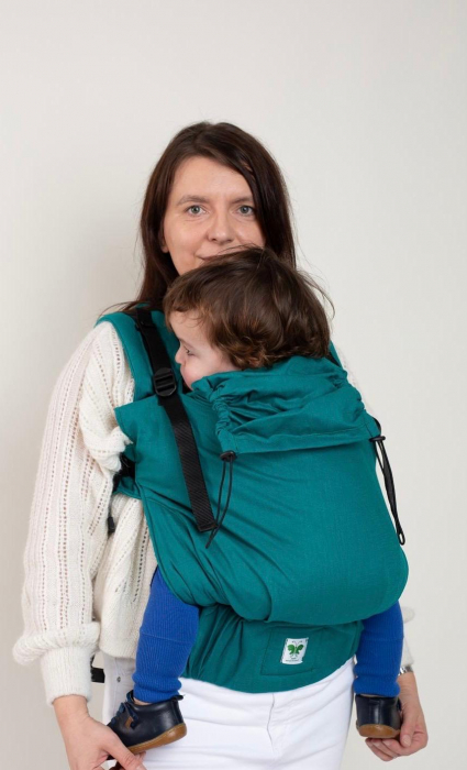 Ssc Mama preschooler ajustabil Warm Teal In organic S4 [2]