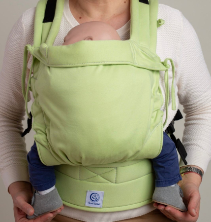 Baby - de la naștere și până la 90 cm înălțime - Bobocel Nido Light Green Interlock