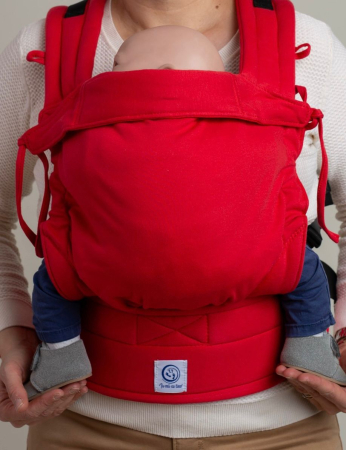 Baby - de la naștere și până la 90 cm înălțime - Bobocel Nido Capsunica Interlock