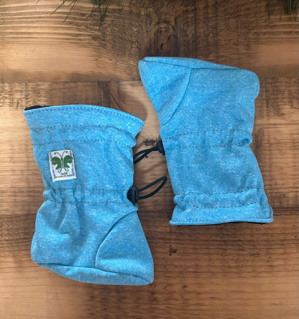 Accesorii - Botosei babywearing Blue Ciel melange