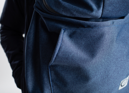 Babywearing & imbratisari sigure - Protectie softshell Bleumarin melange S4