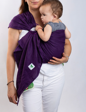 Sling cu inele din IN Organic plum [2]