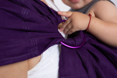 Sling cu inele - Sling cu inele din IN Organic plum