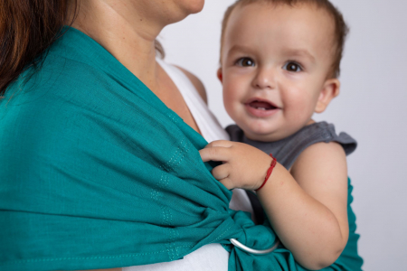 Sling cu inele din IN Organic warm teal [0]