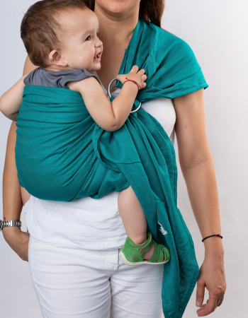 Sling cu inele din IN Organic warm teal [2]