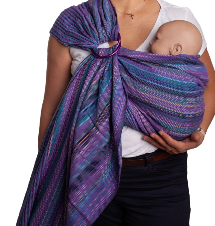 Sling cu inele tesut manual Purple [2]