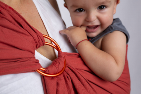 Sling cu inele wrap conversion Caramiziu [0]