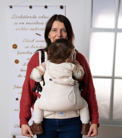 Ssc Mama baby ajustabil Cream Waffle S4NG [0]