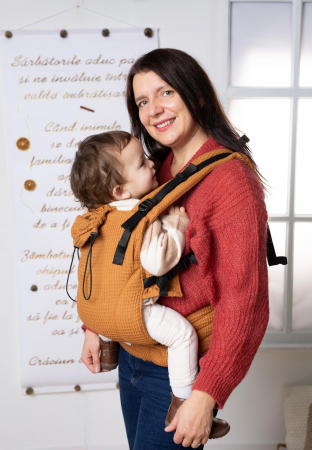 Ssc Mama baby ajustabil Caramel Waffle S4NG [0]