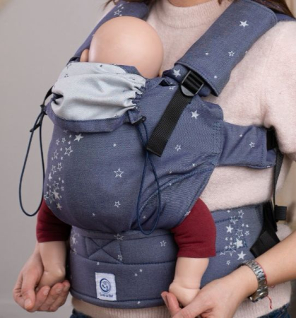 Ssc Mama baby ajustabil Dreaming Stars Blue Nido [1]