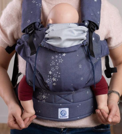 Mama baby ajustabil Nido (de la o luna de zile) - Ssc Mama baby ajustabil Dreaming Stars Blue Nido