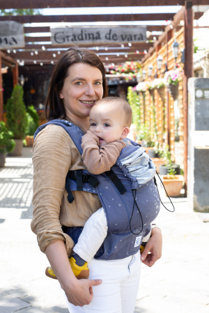 Ssc Mama baby ajustabil Dreaming Stars Blue S4NG [4]