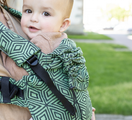 Ssc Mama baby ajustabil Flowers of life Green S4NG [1]