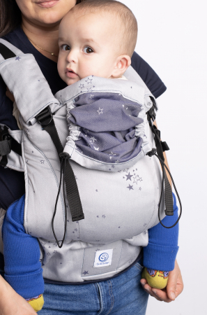 Mama baby ajustabil (de la o luna de zile) - Ssc Mama baby ajustabil Dreaming Stars Light Blue S4NG