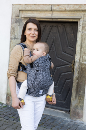 Ssc Mama baby ajustabil Flowers of life Mauve S4NG [0]