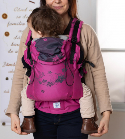 Ssc Mama baby ajustabil Fucsialicios Butterfly wrap conversion S4NG [2]