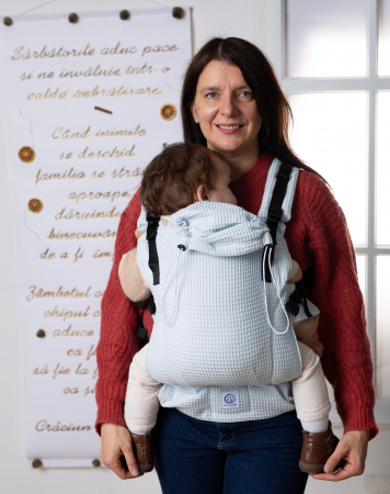 Ssc Mama baby ajustabil Blue Light Waffle S4NG [0]