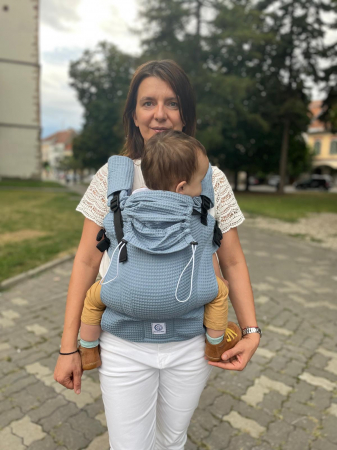 Ssc Mama baby ajustabil Blue Waffle S4NG [3]