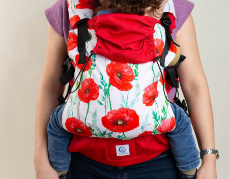Mama baby ajustabil (de la o luna de zile) - Ssc Mama baby ajustabil Red poppy light S4NG