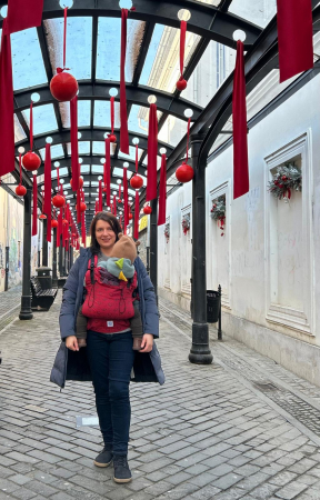 Ssc Mama baby ajustabil Redilicious Hearts wrap conversion S4NG [4]