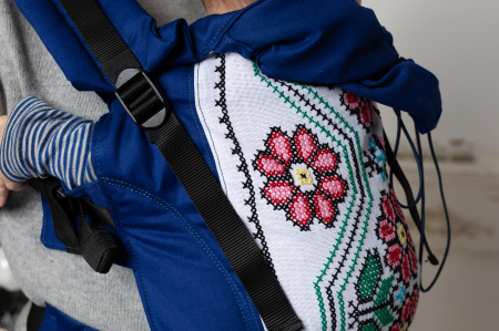 Ssc Mama baby ajustabil Traditii din Romania S4 Ilinca bleumarin [1]