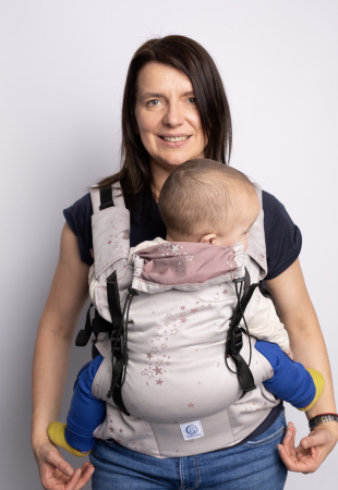 Mama Bobocel  din primele zile de viata - Ssc Mama Bobocel Dreaming Stars Dusty Rose Light S4NG