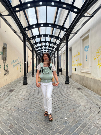 Ssc Mama baby ajustabil Old Green Waffle S4NG [0]