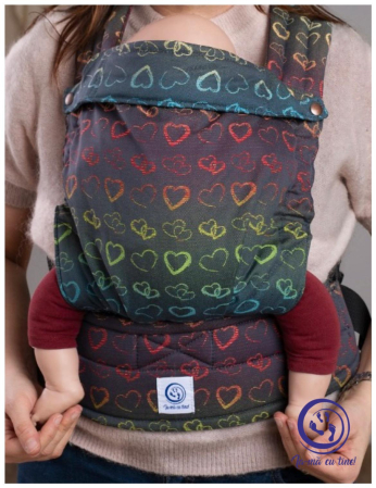 Mama Bobocel Nido din primele zile de viata - Bobocel Rainbow Hearts Nido
